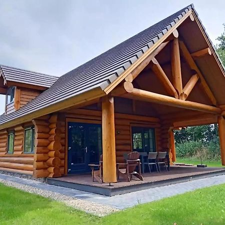 Unieke Houten Villa Met Sauna In Twente - 5P Den Ham Eksteriør billede