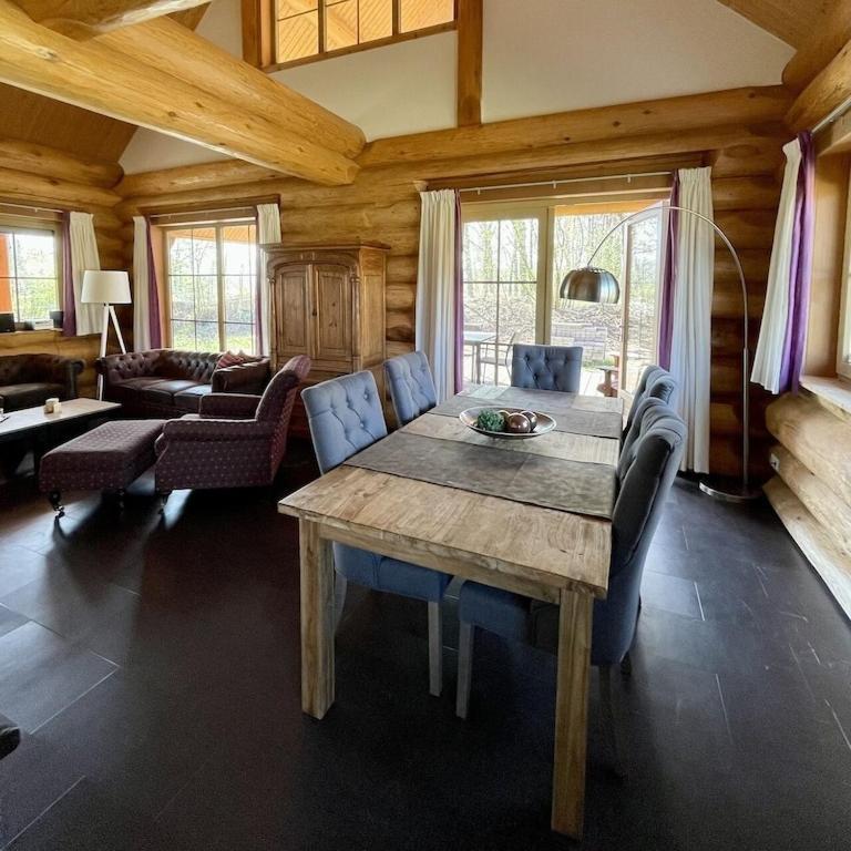 Unieke Houten Villa Met Sauna In Twente - 5P Den Ham Eksteriør billede
