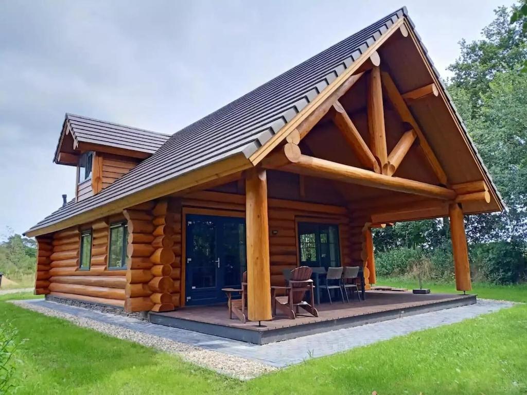 Unieke Houten Villa Met Sauna In Twente - 5P Den Ham Eksteriør billede