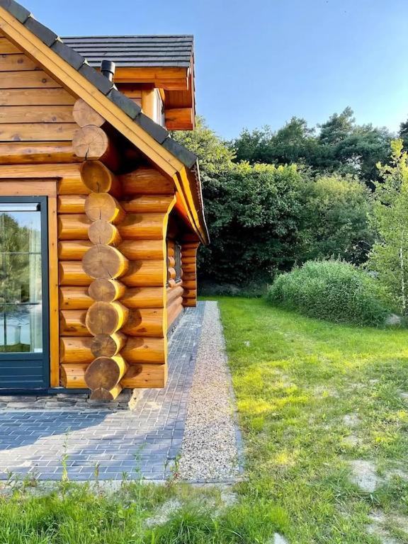 Unieke Houten Villa Met Sauna In Twente - 5P Den Ham Eksteriør billede